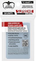 Ultimate Guard 50 Supreme Boardgame Sleeves Mini American (44x67mm)