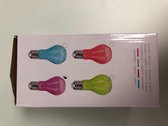 Lamp - met lichtdraad - roze