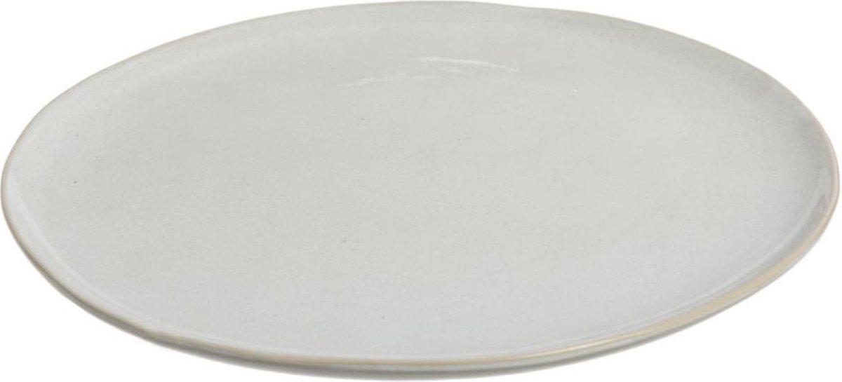 J-Line bord Noa - porselein - wit - large - 3 stuks