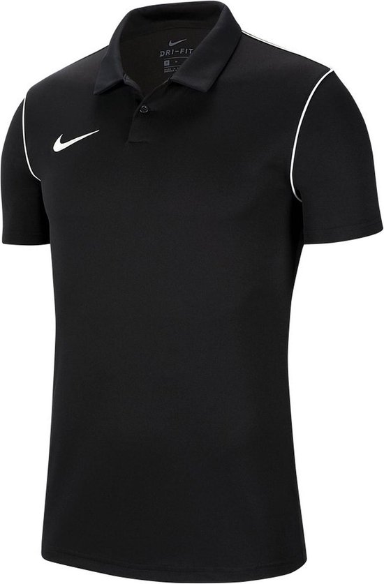 Nike Park 20  Sportpolo - Maat 158  - Unisex - zwart/wit
