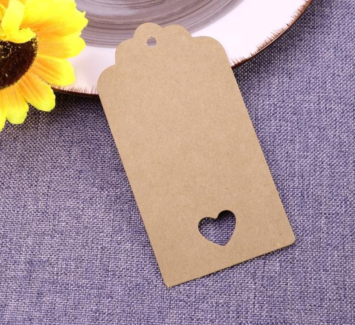 100 Stück Vielen Herzlichen Dank Geschenkanhänger 5 cm Dankeschön