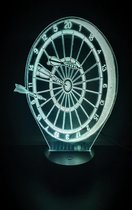 3D led lamp DARTBORD