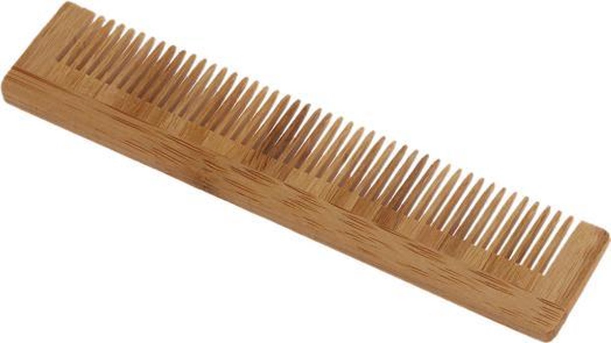 Bamboe kam - bamboo comb - biologisch afbreekbaar - natuurlijk - hout - duurzaam