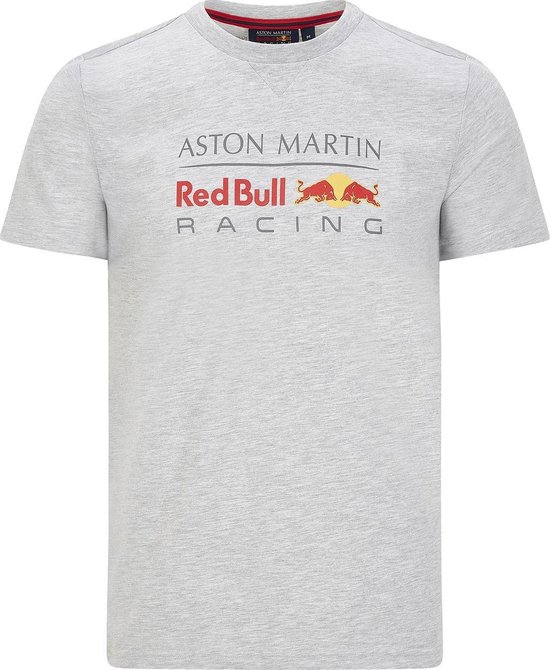 Red Bull Racing Large Logo Tee Heren - Maat S