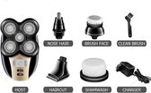 Kemei 1000 - Elektrisch 5-in-1 scheerapparaat met baardtrimmer – Neus trimmer - gezichtsreiniger voor mannen - Hoofd scheren - Vaderdag kados - Bodygroomers – Shaver 4D – 360 – Waterdicht