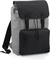 BagBase Vintage Laptop rugtas 18 liter ( Grijs / Zwart )