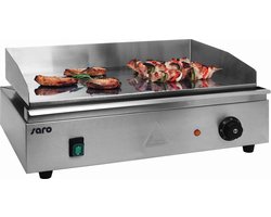 Saro Elektrische grillplaat, bakplaat tafelmodel - Model Padua