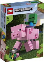 LEGO Minecraft BigFig Varken met Babyzombie - 21157