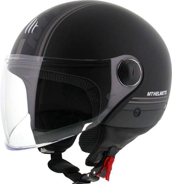 Helm MT Street Entire mat zwart maat L