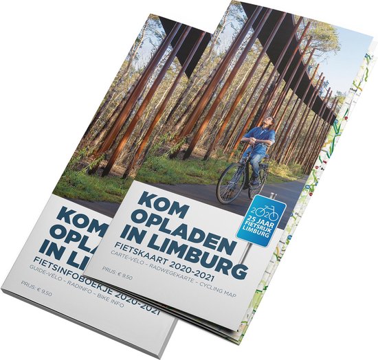 Kom opladen in Limburg - fietsinfoboekje en fietskaart 2020/2021 Limburg