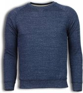 Basic Fit Crewneck - Sweater - Navy