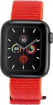 Case-Mate horlogeband voor Apple Watch 45/44/42 mm - Nylon - Neon Oranje / Neon Orange