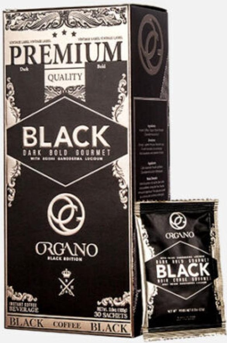 Organo Premium Gourmet Black Coffee 30Sachets
