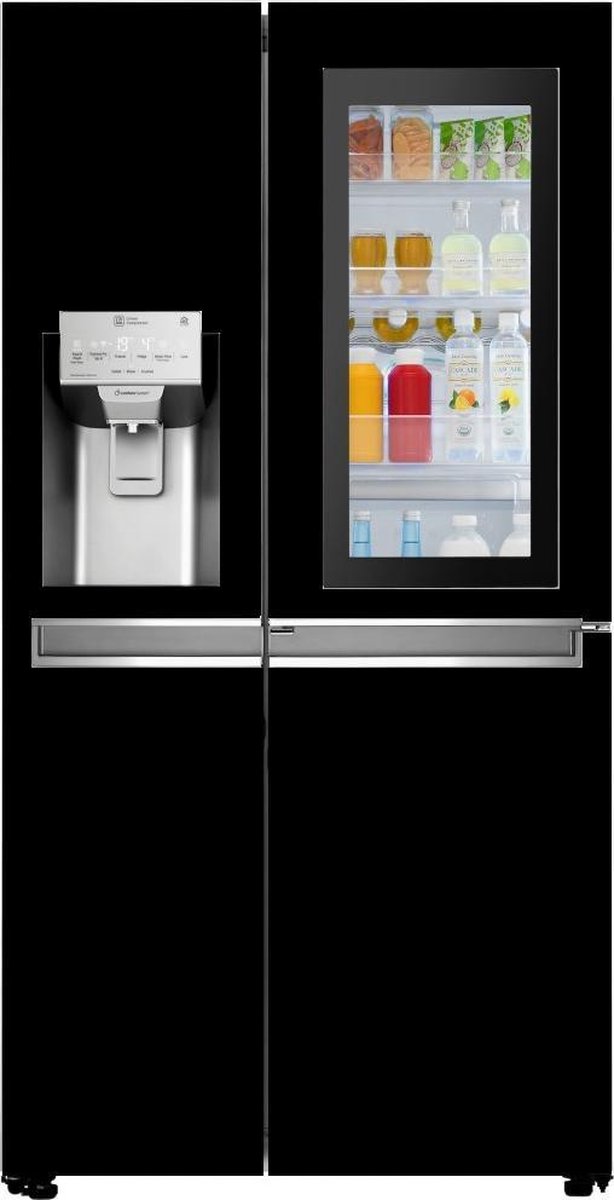 LG INSTAVIEW Door-in-Door GSX960BLACK - Amerikaanse koelkast - Zwart |  bol.com