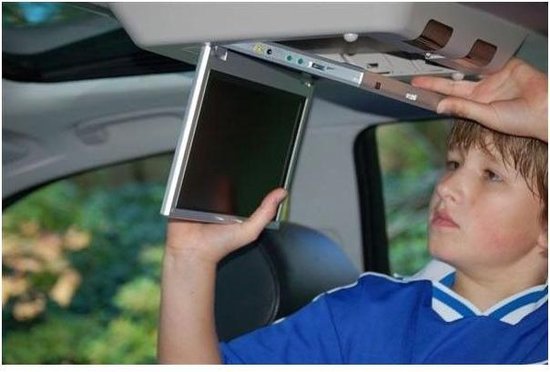 Visteon 10” Draagbare DVD-speler voor Auto - Dakmontage - Oplaadbare & Uitneembare Multimedia Speler voor Onderweg van Visteon — afbeelding 3