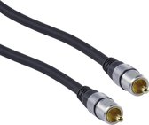 Nedis Digitale Audiokabel | RCA Male | RCA Male | Verguld | 2.50 m | Rond | PVC | Antraciet | Doos