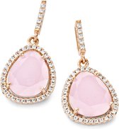 Velini jewels -EA6302P -Oorbellen -925 Zilver rosé -Gekleurde Cubic Zirkonia
