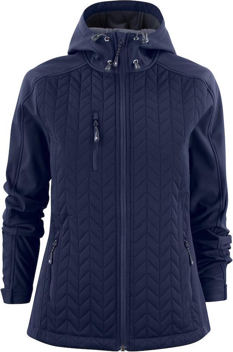 Harvest Myers Softshell Jas Dames 2121038 Navy - Maat S