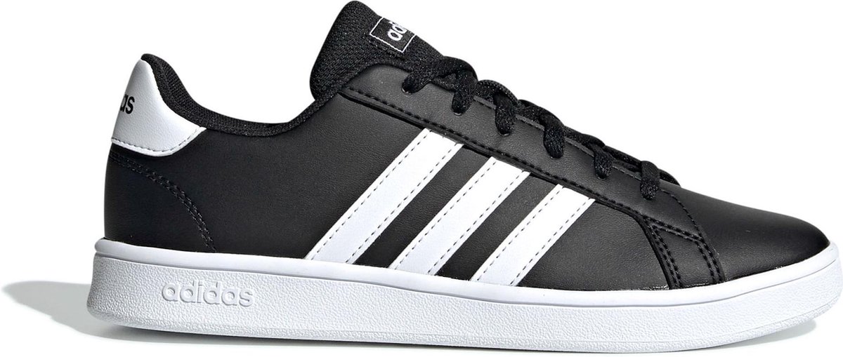 adidas grand court black white