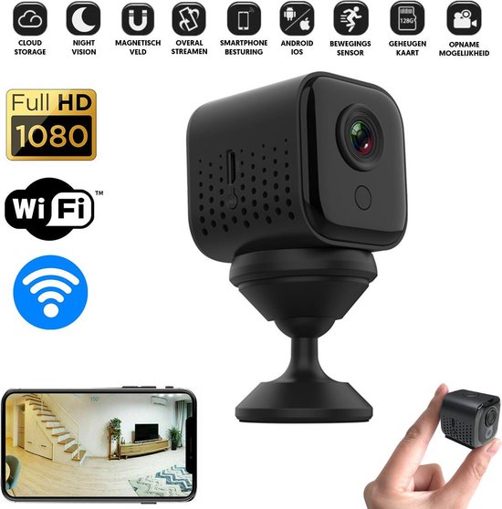 Spy Camera Wifi – Beveiligingscamera Set Buiten – Verborgen Camera – Action  Camera –... | bol.com
