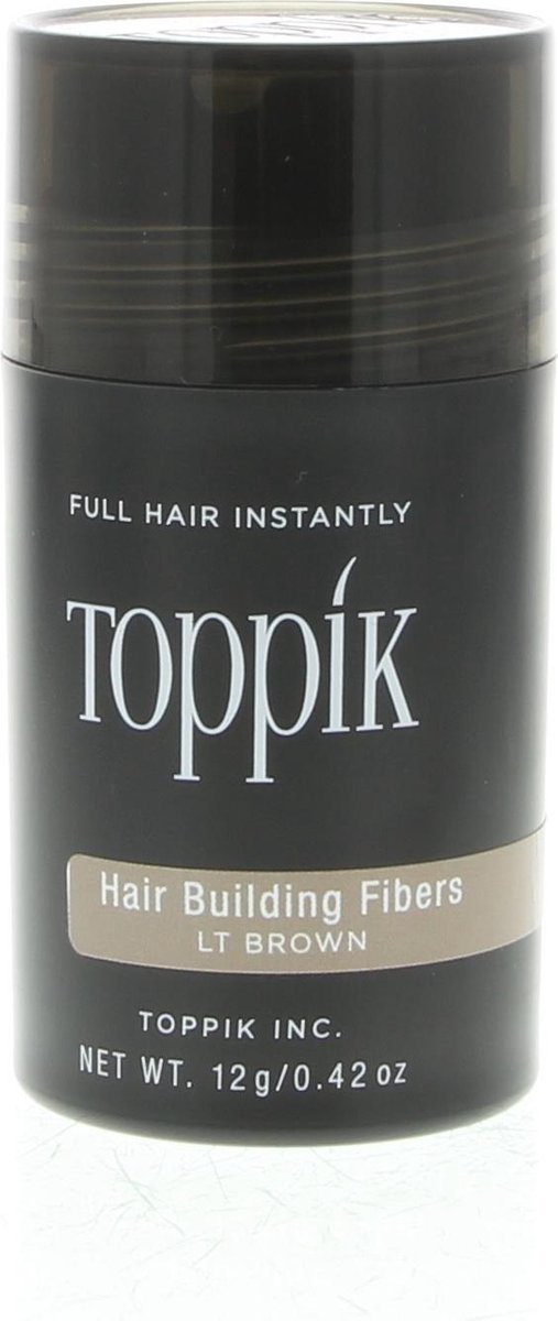 Toppik Fibers Hair Building Fibers Poeder Light Brown 12gr