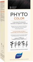 Phyto Paris - Phytocolor Permanente Haarkleuring - Bruin #3