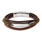 Fossil Vintage Casual JF02703040 Herenarmband - 180 mm