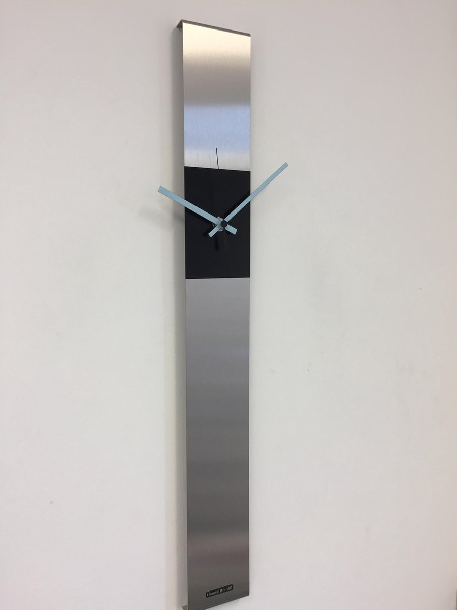 Wandklok SUMMIT DUTCH DESIGN BLACK & BLUE