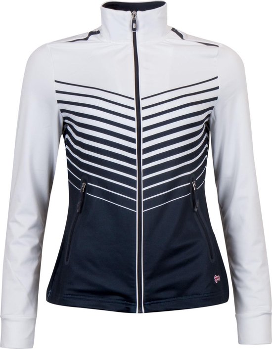 Sjeng Sports Valery vest dames wit/marine | bol.com