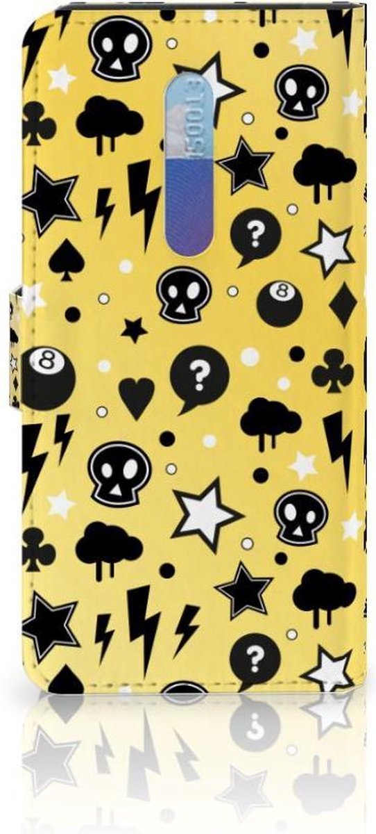 Telefoonhoesje met Naam Xiaomi Redmi K20 Pro Punk Geel