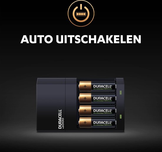 Duracell CEF14 AC AA & AAA - Batterijoplader - Duracell