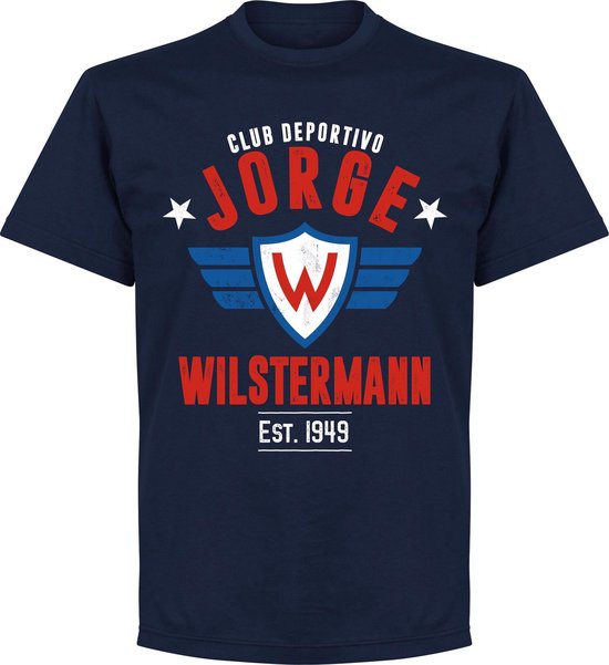 Club Devortivo Jorge Wilstermann Established T-Shirt - Navy - 4XL