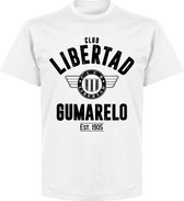 Club Libertad Established T-Shirt - Wit - XL