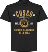 Cusco Established T-Shirt - Zwart - 3XL