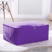 BeBetter XXL Opbergtas - Opbergbox - Organizer - Opbergbox Voor Kleding Of Beddegoed- Met Rits - Violet