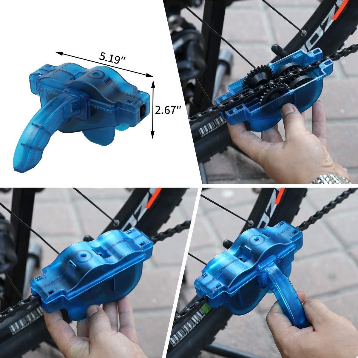 8 stuks professionele Onderhoud Schoonmaak set voor fietsen - mountainbikes  - | bol.com
