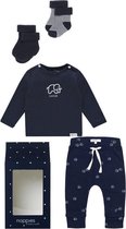 Noppies Cadeauset (4delig) Broek JOEL Shirt AMANDA en sokken - Maat 68