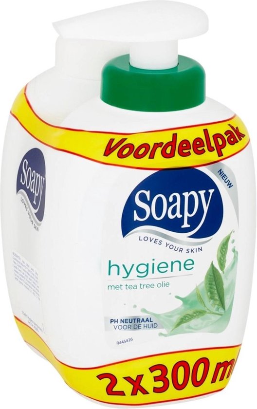 Soapy Moisturizing Hygiene Plus Handzeep Voordeelpak Gel lavant  Antibacterieel Met... | bol.com