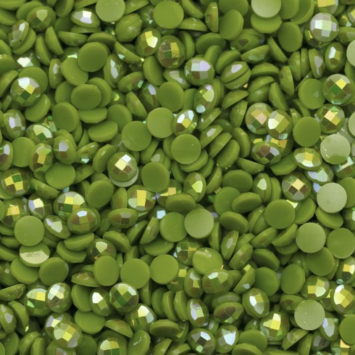 Diamond Painting Steentjes Los - DDH.5008 Diamond Dotz® - Kleur Bright Green AB - 2.8mm steentjes - 12 gr. per zakje