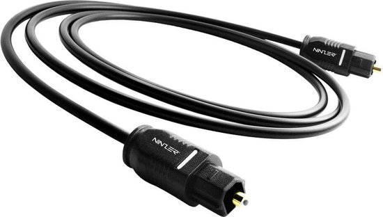 Ninzer Digitale Optische kabel - Toslink SPDIF Audio kabel - Male - Male - 15  meter | bol.com