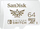SanDisk Extreme Micro SDXC 64 GB voor Nintendo Switch