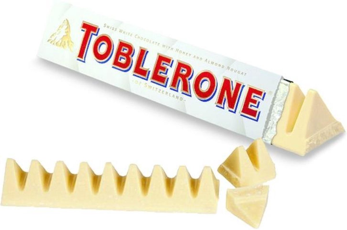 TOBLERONE BLANC - Chocolat suisse authentique