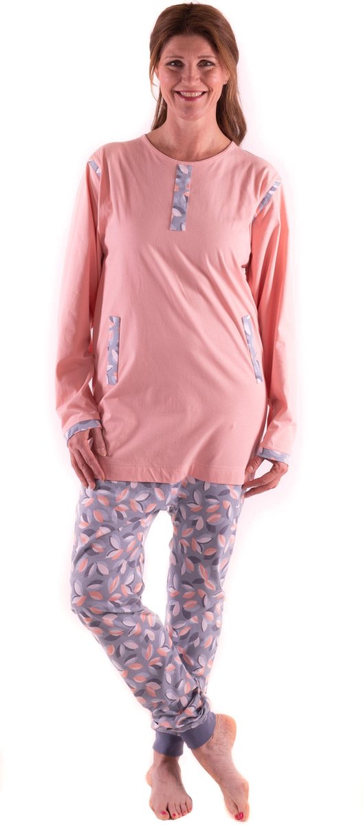 Dessin hansop | Dames | Ritssluiting | Lange pijpen | Rose | L