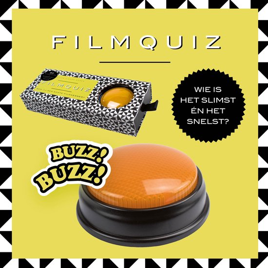 Thumbnail van een extra afbeelding van het spel Filmquiz - Quizdoos met buzzer