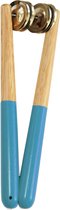 Rattlesnake Crotales Stick Hout Turquoise 18 Cm