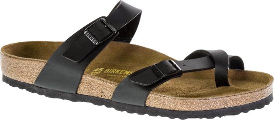 Foto: Birkenstock mayari dames slippers regular fit black maat 43