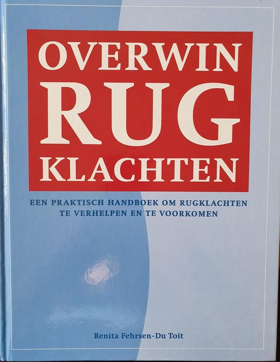 Cover van het boek 'Overwin rugklachten'