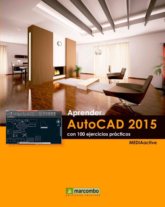 Aprender AutoCAD 2015 Avanzado con 100 ejercicios prácticos - cover