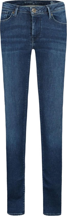 Garcia Riva Dames Super slim fit Jeans Blauw Maat W28 X L30 | bol.com