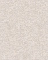 Textiel look behang Profhome DE120051-DI vliesbehang hardvinyl warmdruk in reliëf gestempeld in textiel look mat wit 5,33 m2